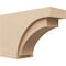 Ekena Millwork 4in. W x 8in. H x 12in. L Rivera Woodgrain TimberThane Rafter Tail, Primed Tan RFTUR04X08X12RIVRCPR - alternate 1